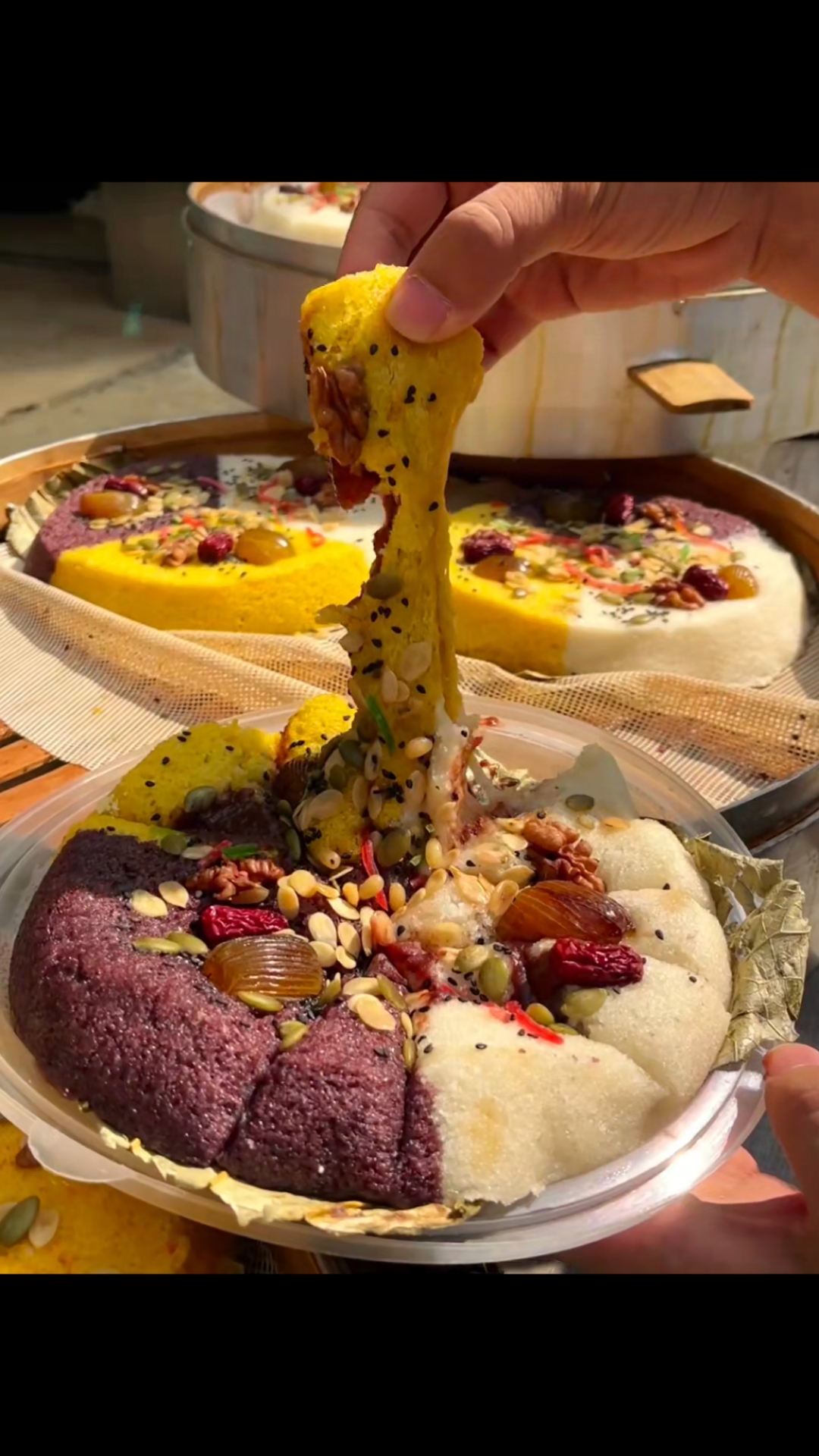 重阳节当然要吃重阳糕,今年的重阳糕已经给家人安排上了
