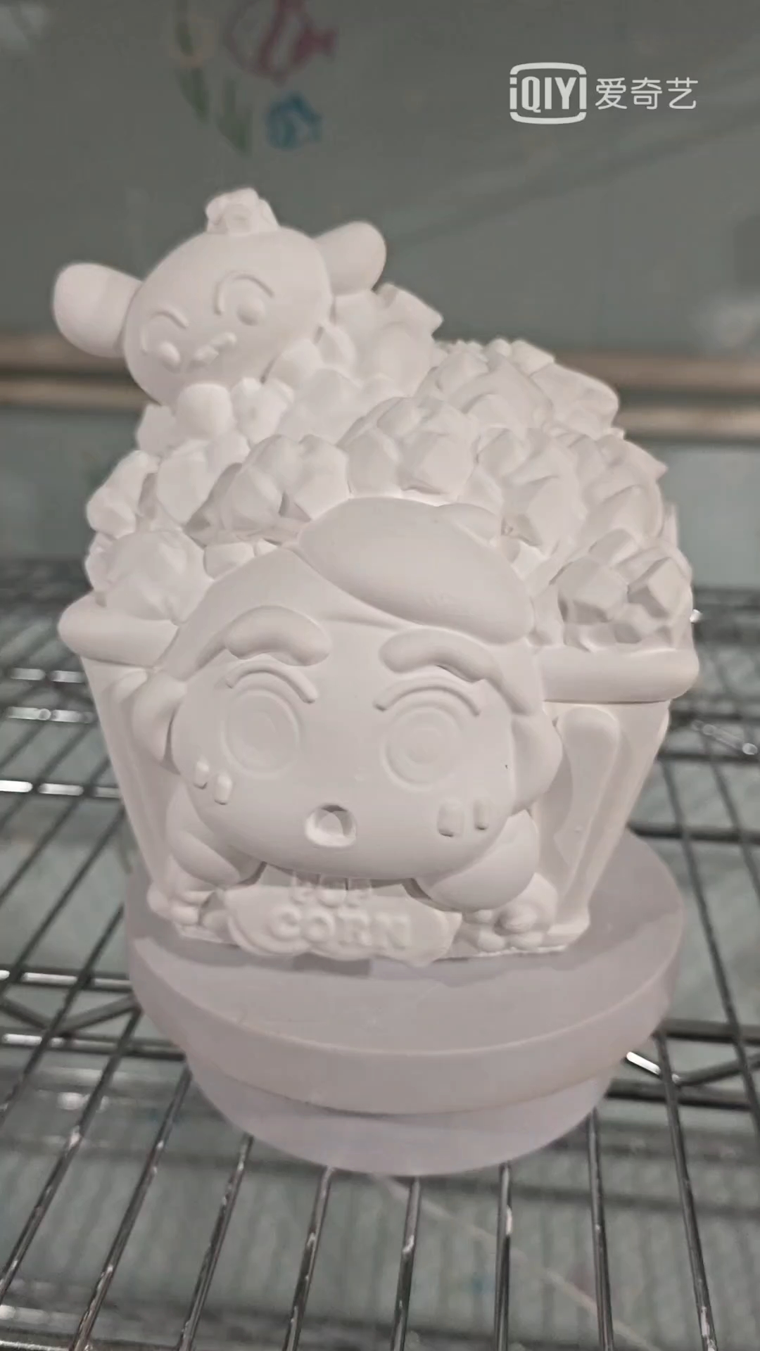 超萌爆米花石膏娃娃,解锁你的专属色彩魔法