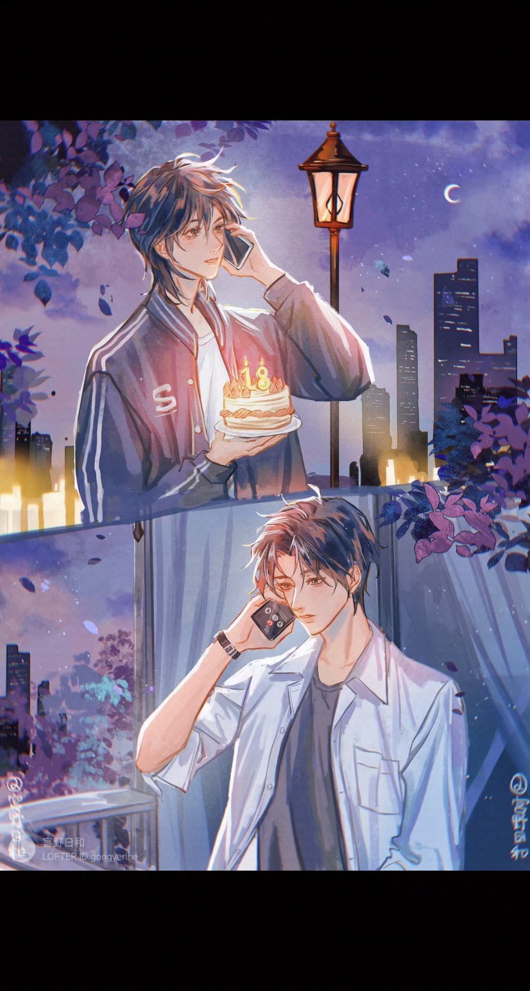 “陈景深,18岁生日快乐!”