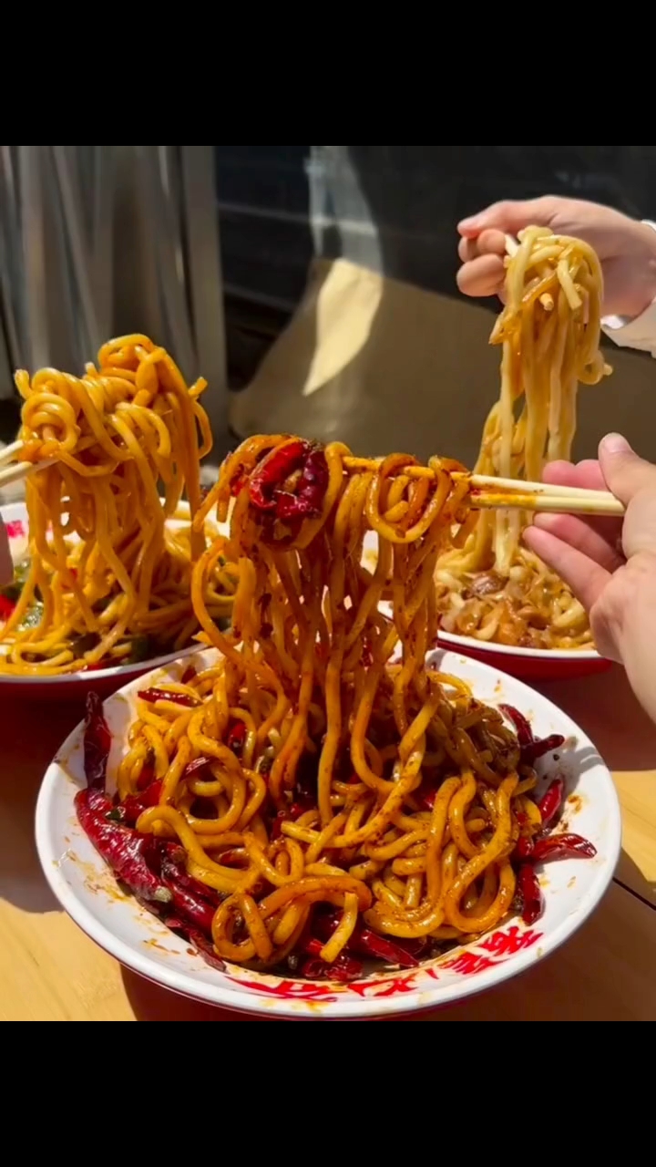 菏泽!!锅气十足的小炒拌面!
