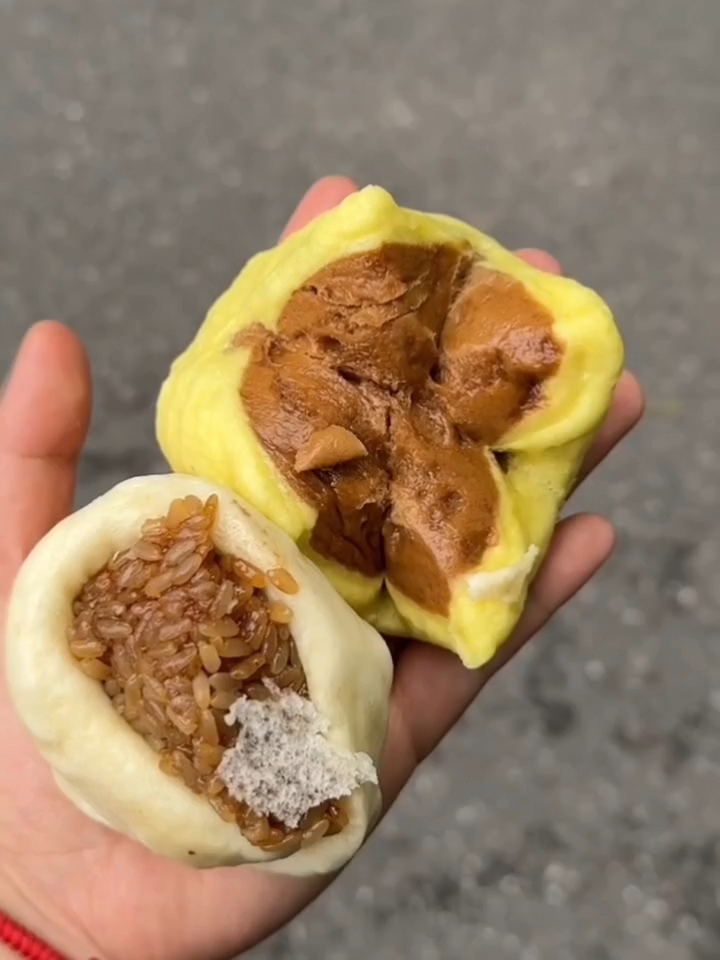 在金华街头偶遇童年小馒头,都是回忆..