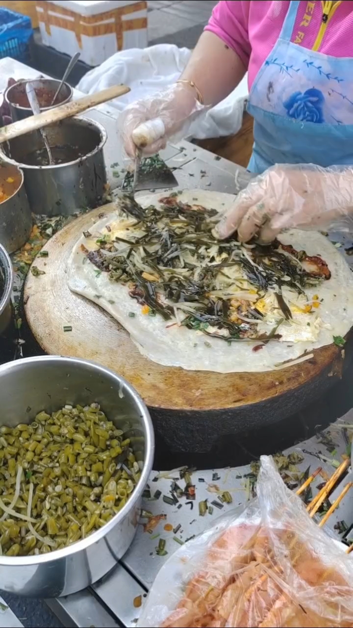 外地人不懂,这是南京人挚爱的白面煎饼。