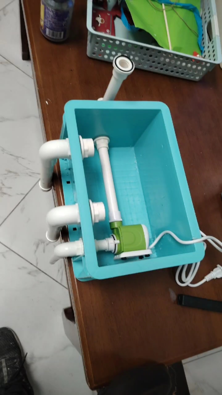 纯手工制作鱼缸过滤器