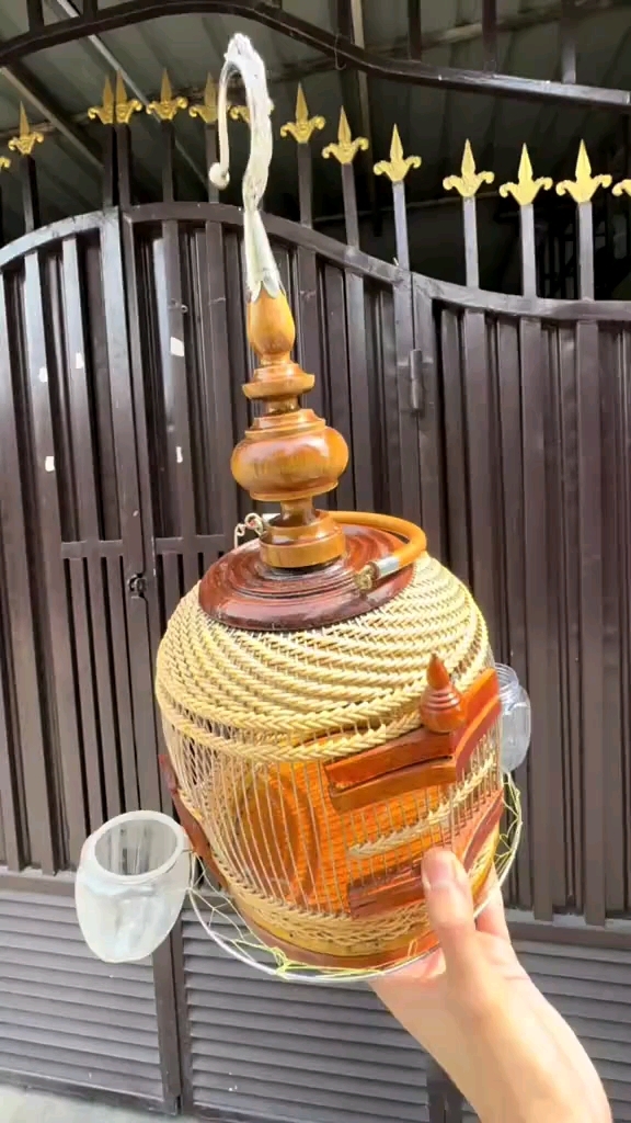 鹧鸪笼 竹鸡笼 鸟笼鸟具