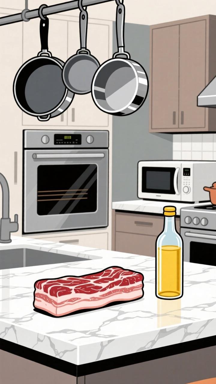 在家轻松做冰糖熏肉，香嫩入味超简单
