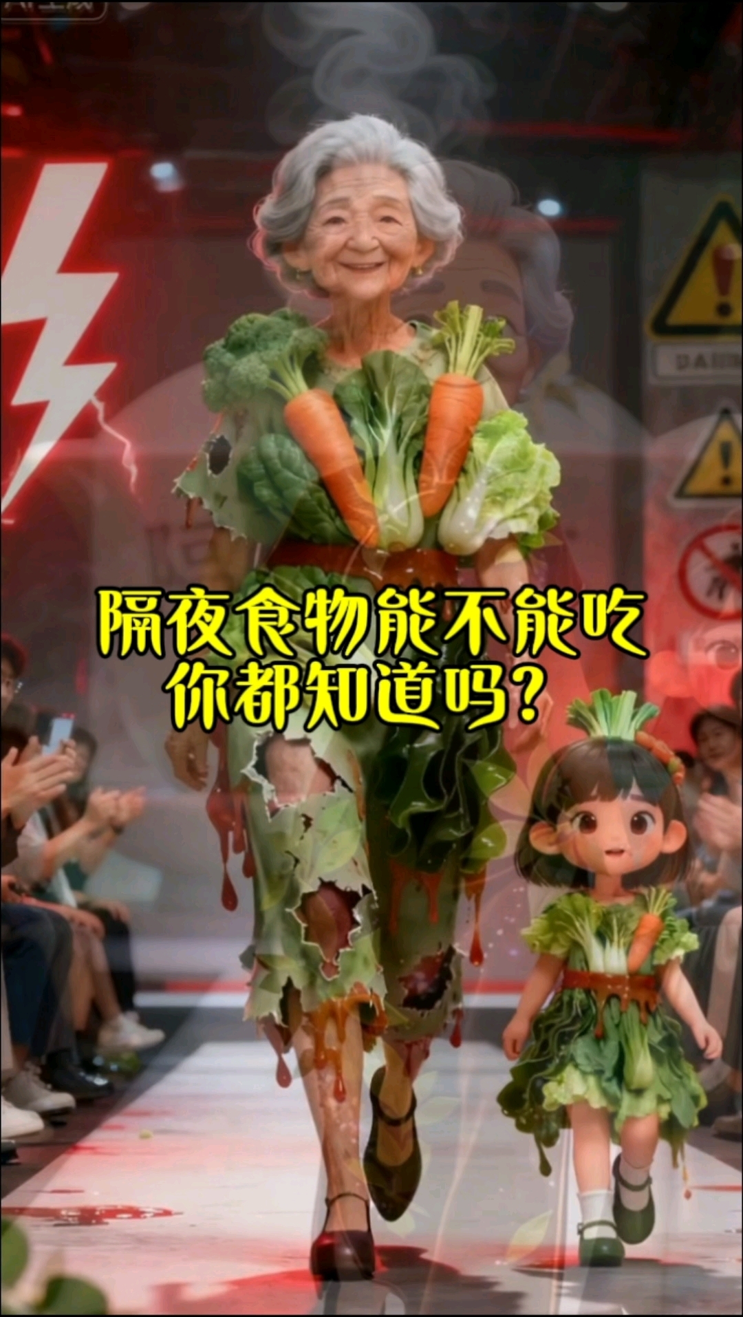 隔夜食物能不能吃,你都知道吗?#原创动画 #健康科普