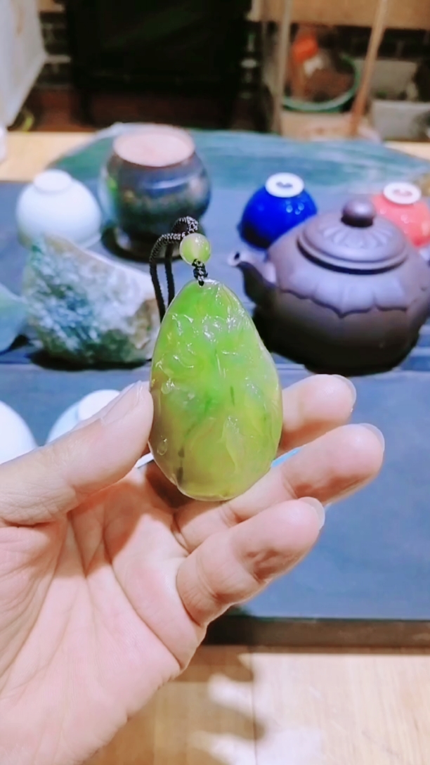 荷花鲤鱼,悠哉悠哉!