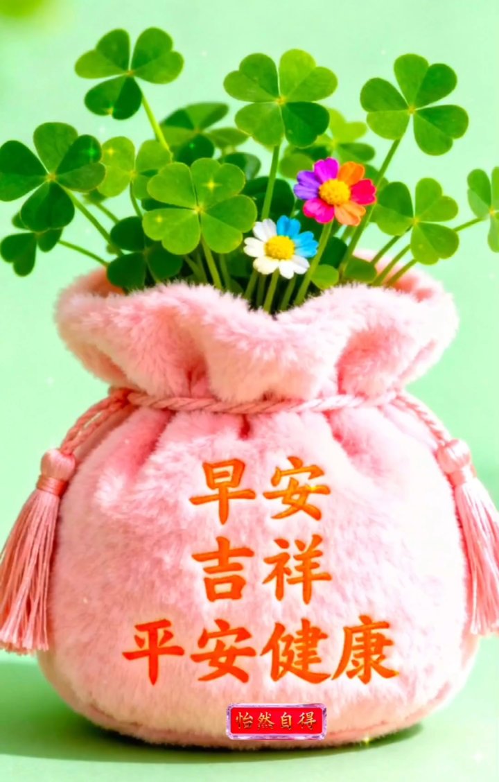 四叶草在手,美好全都有～