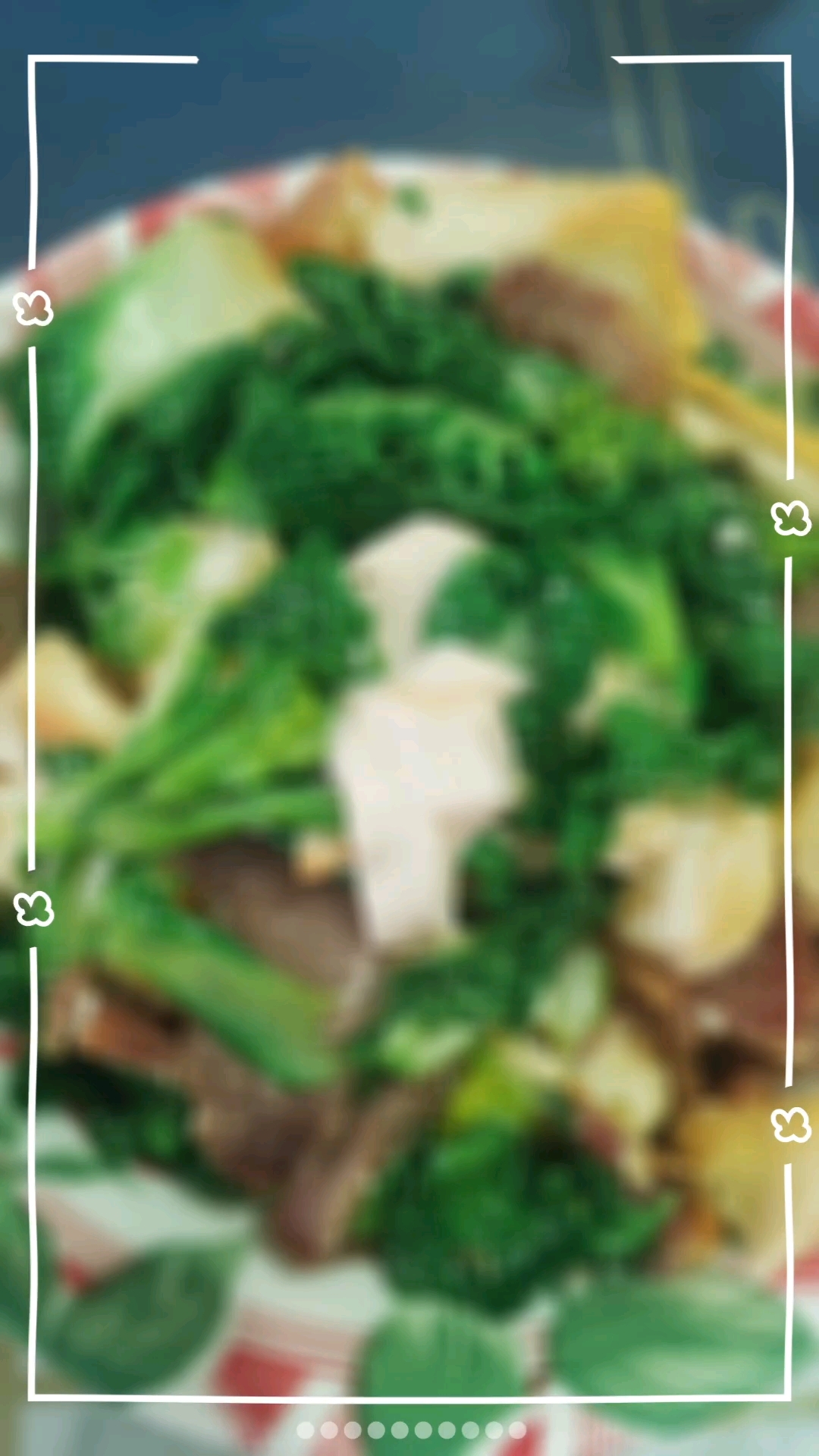 #家常菜,信阳腊肉炒青菜豆腐,好吃简单