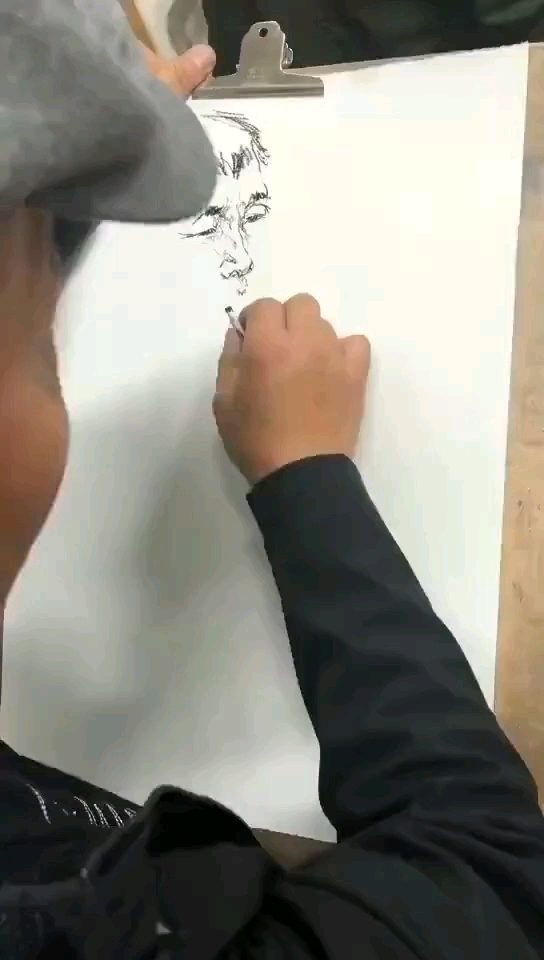 人物速写写生