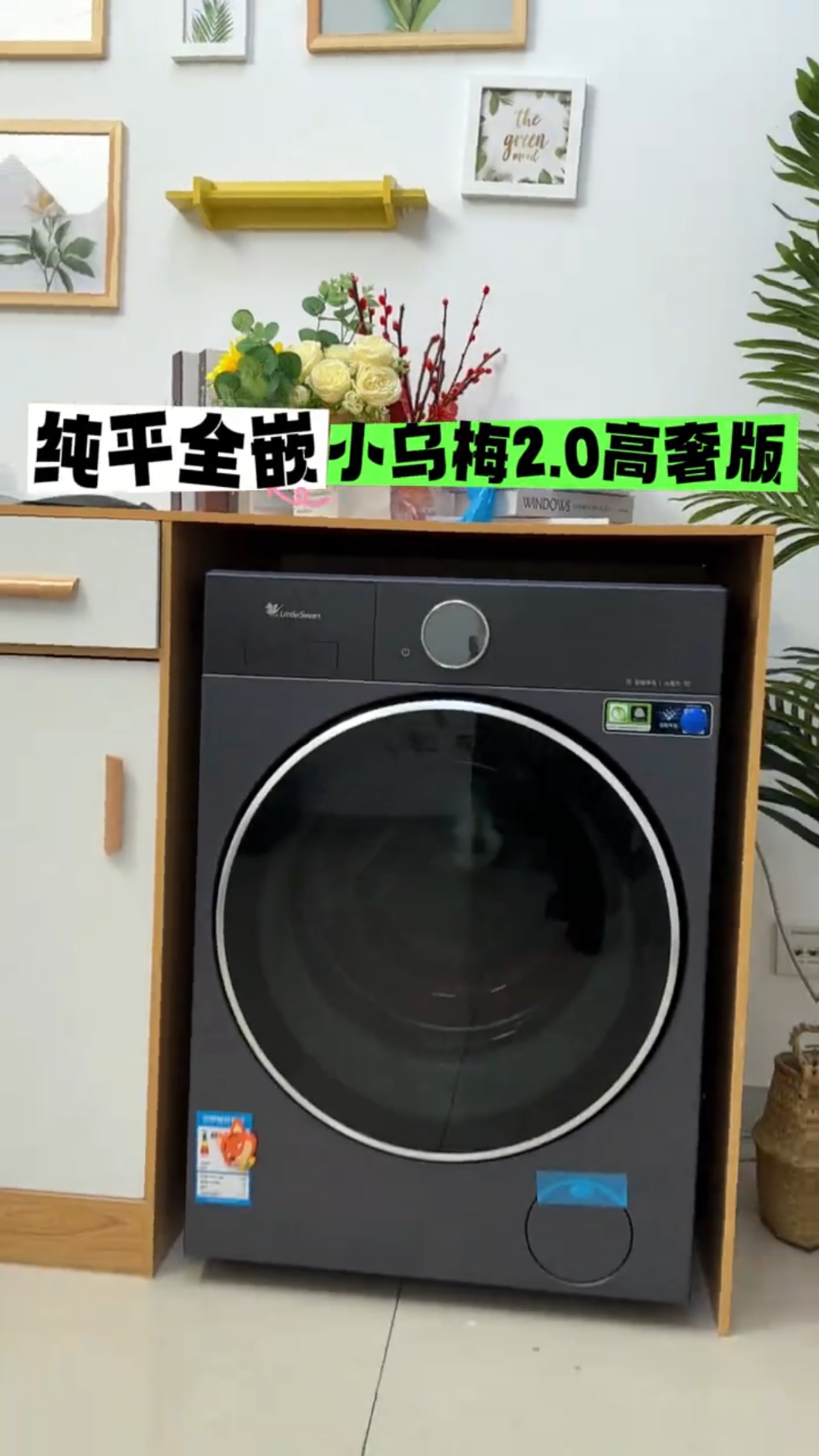 小天鹅10KG全自动滚筒洗衣机喜欢的赶紧带回家喽