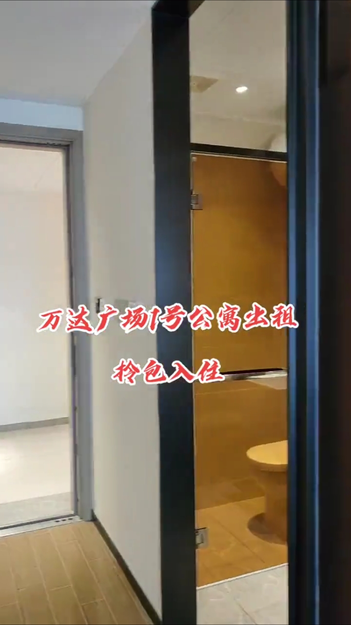 泰安万达广场1号楼精装公寓对外出租,个人房源,无中介费!