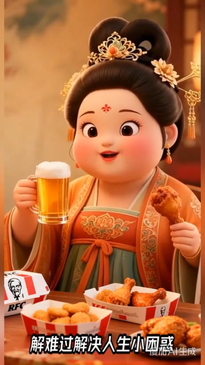 解解难过解解人生的困惑#炸鸡配啤酒#