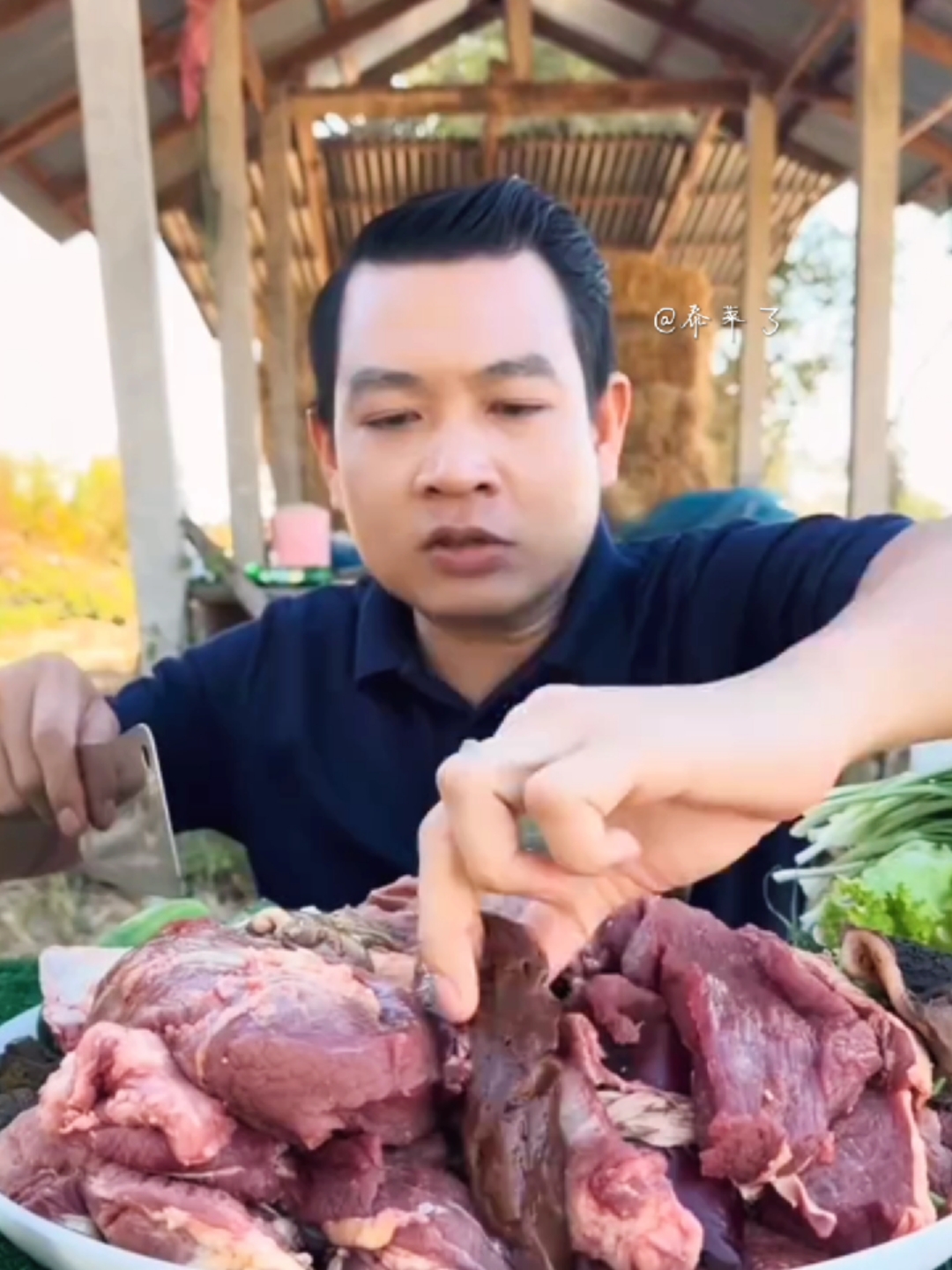 新鲜牛肉刺身!
