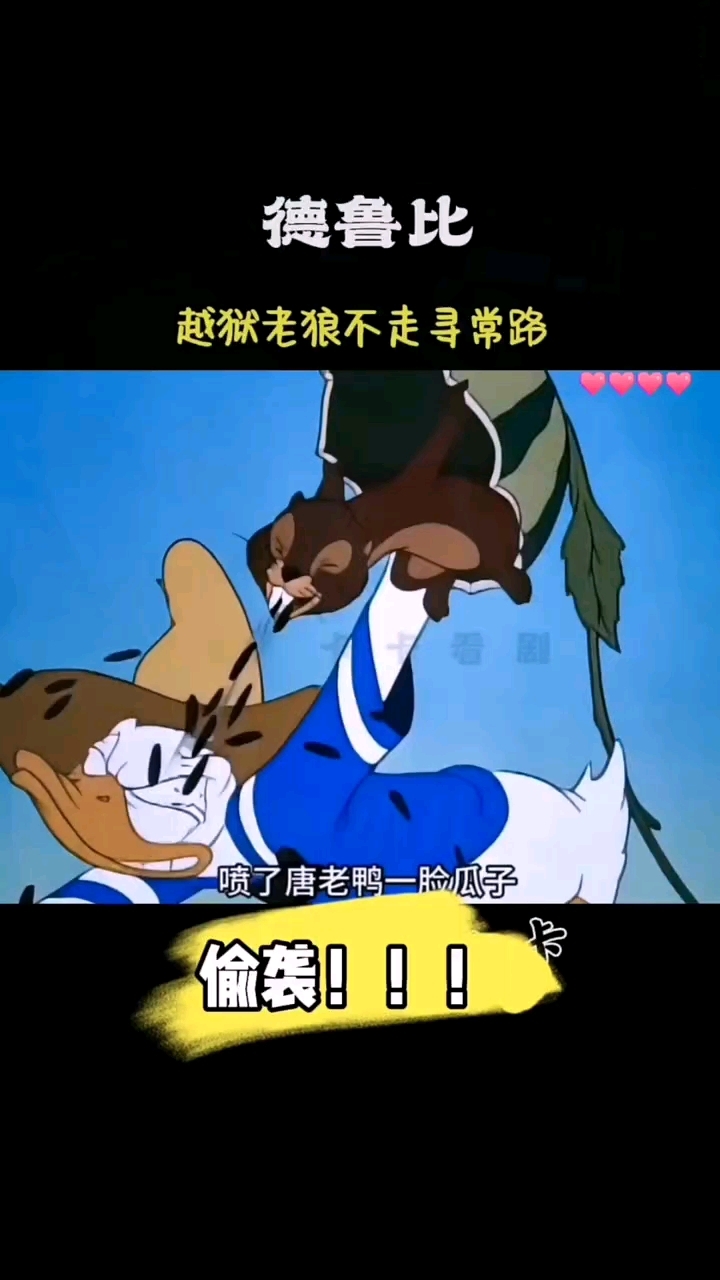 大白鸭和小松鼠的相爱相杀