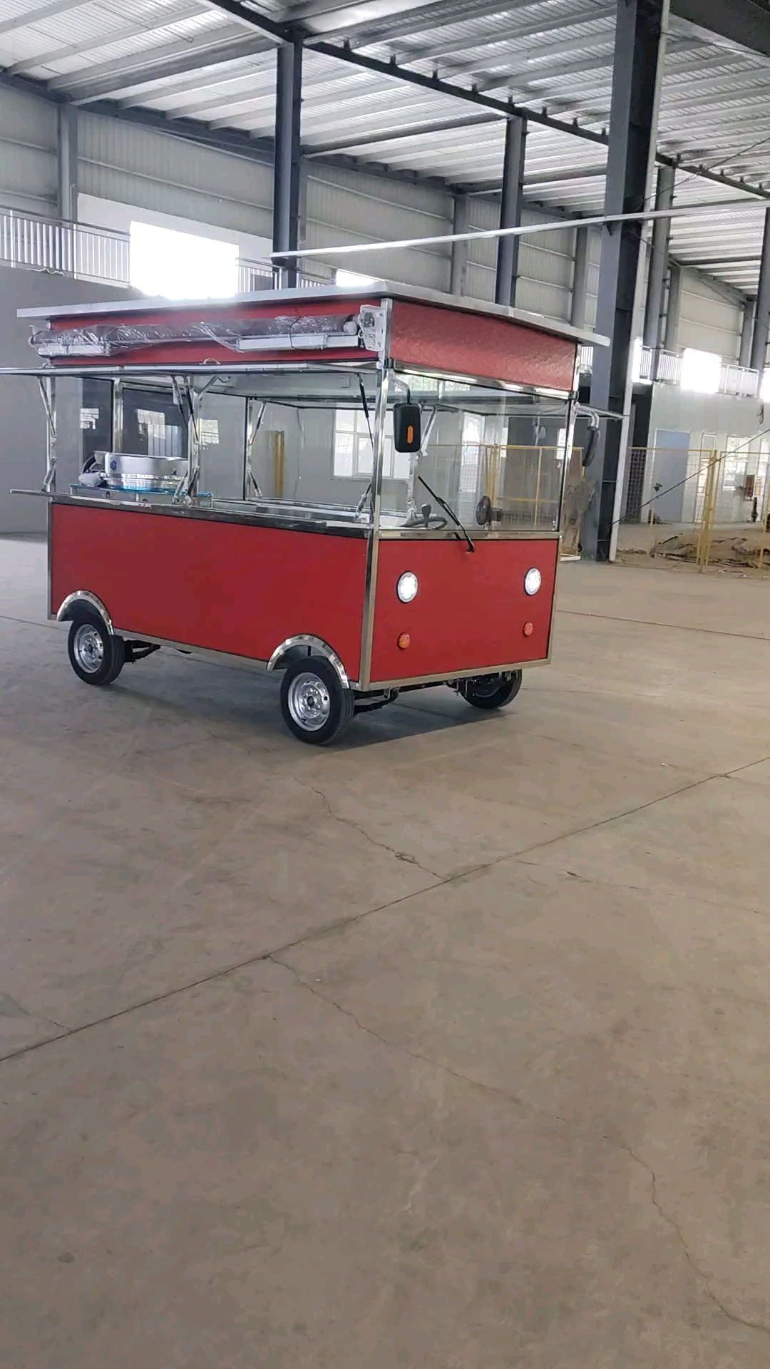 烧饼车,餐车,摆摊创业,哪里人多去哪里