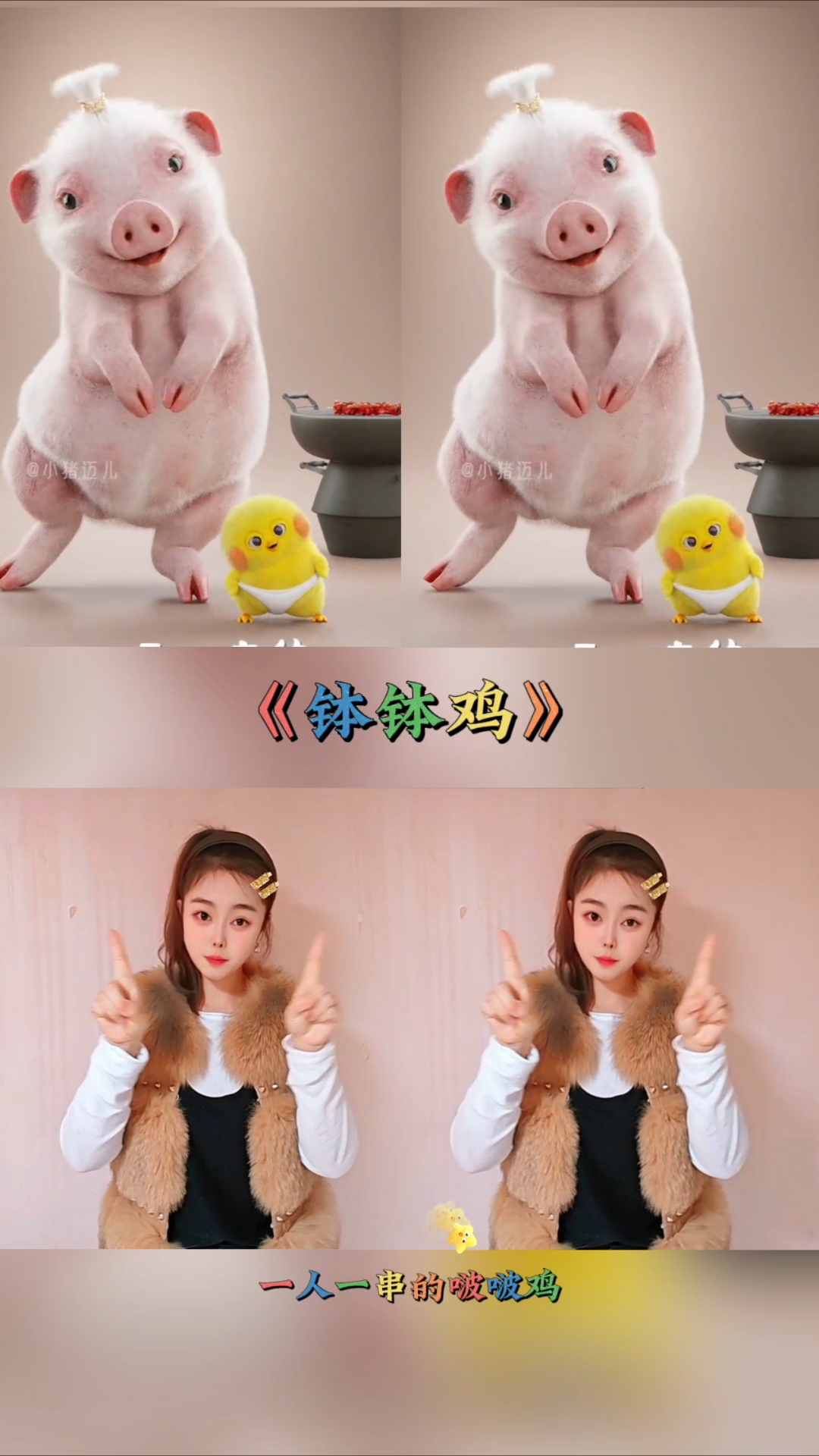 钵钵鸡 幼儿音乐律动 萍萍手势舞