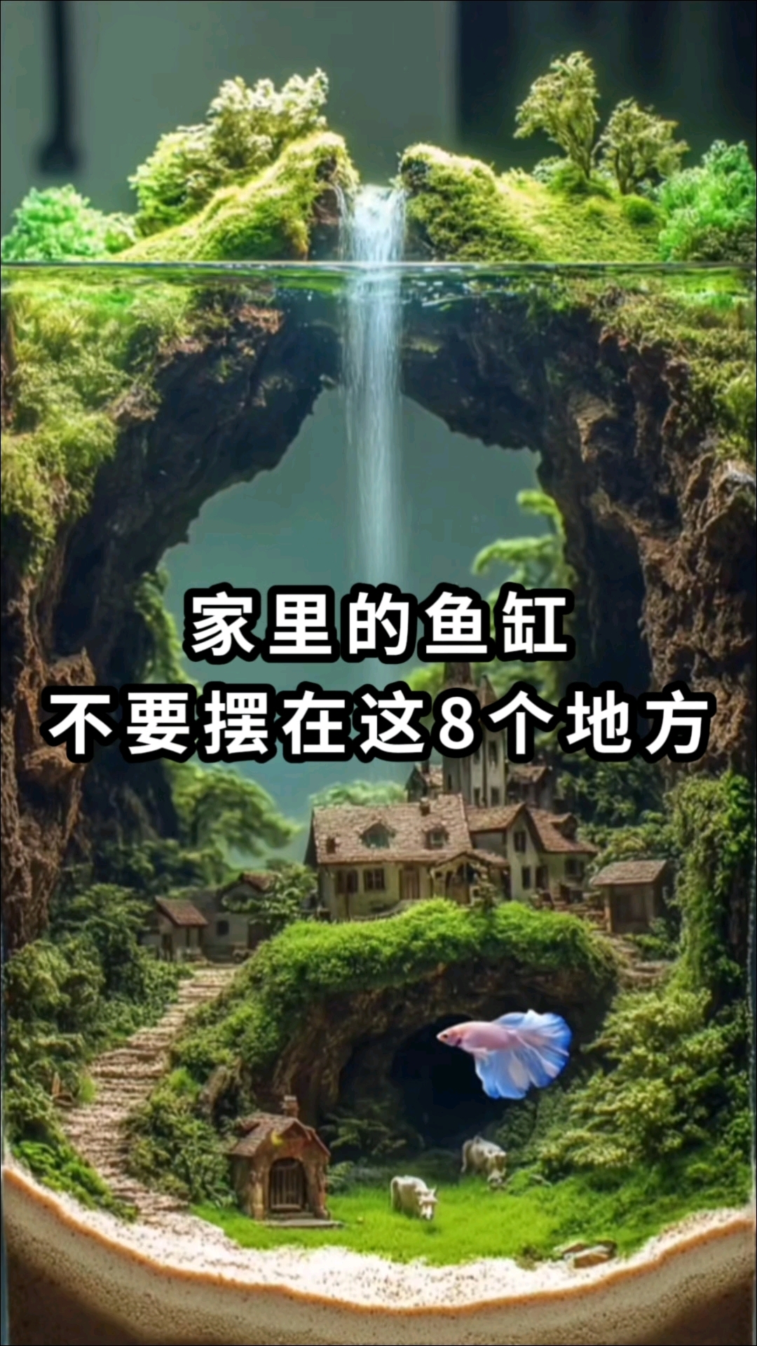 家里的鱼缸，不要摆在这八个地方