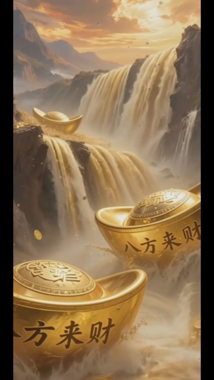 财源滚滚,八方来财鸿运当头