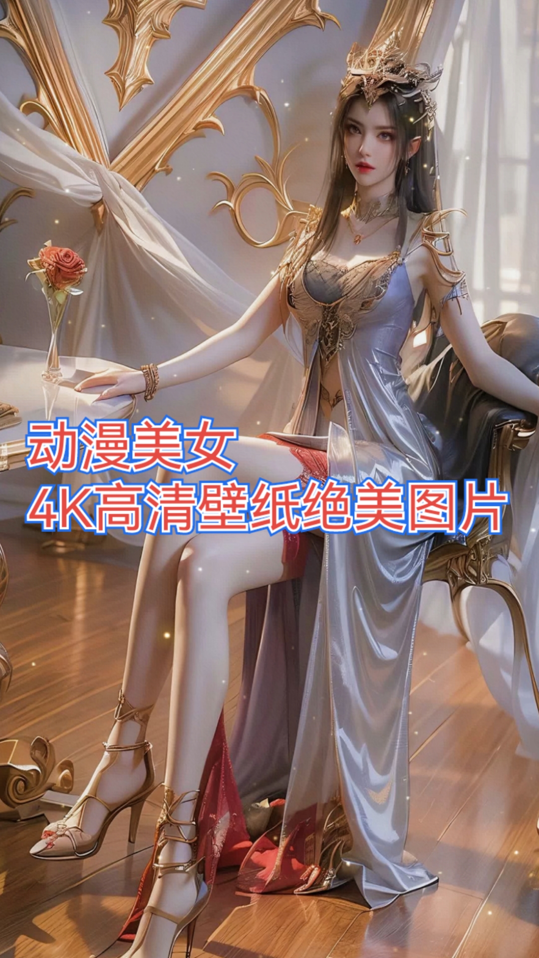 动漫美女高清壁纸4K画质绝美图片#美女#国漫