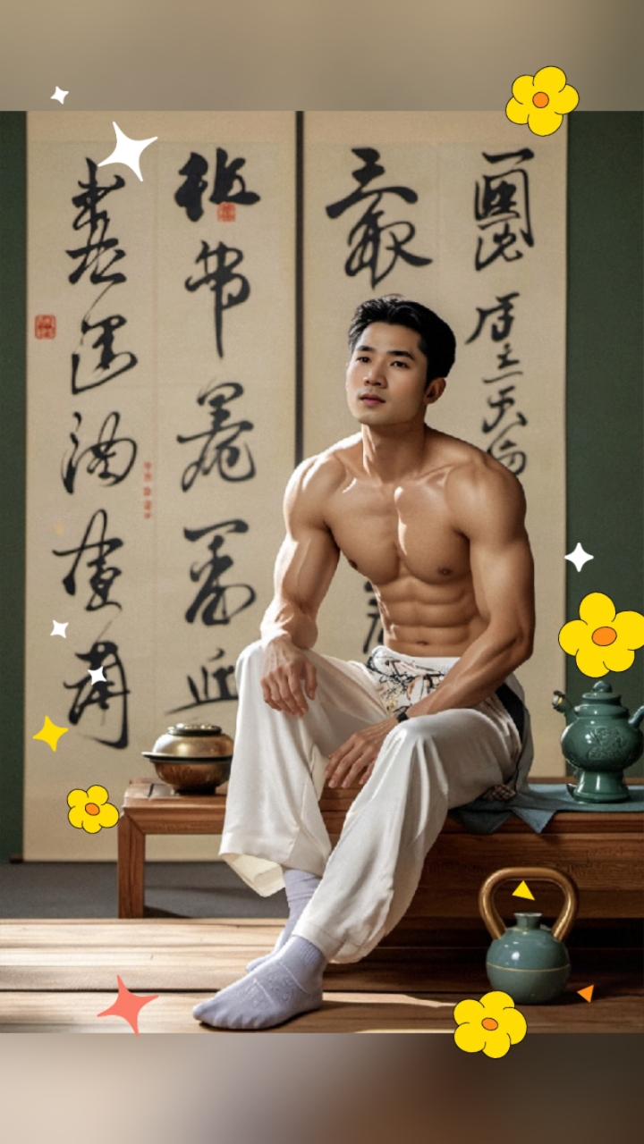 国风肌肉美男