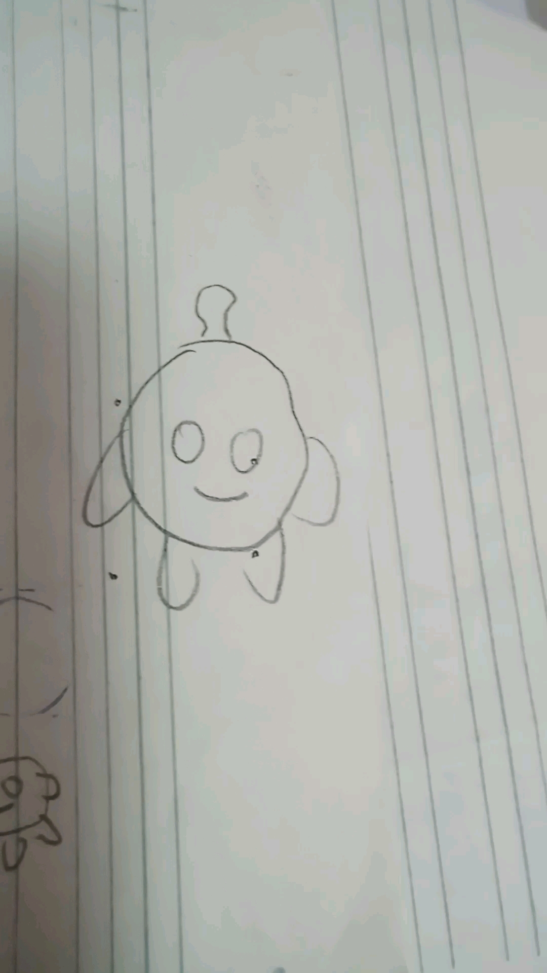 小黄蛋拟人,上课摸鱼画的