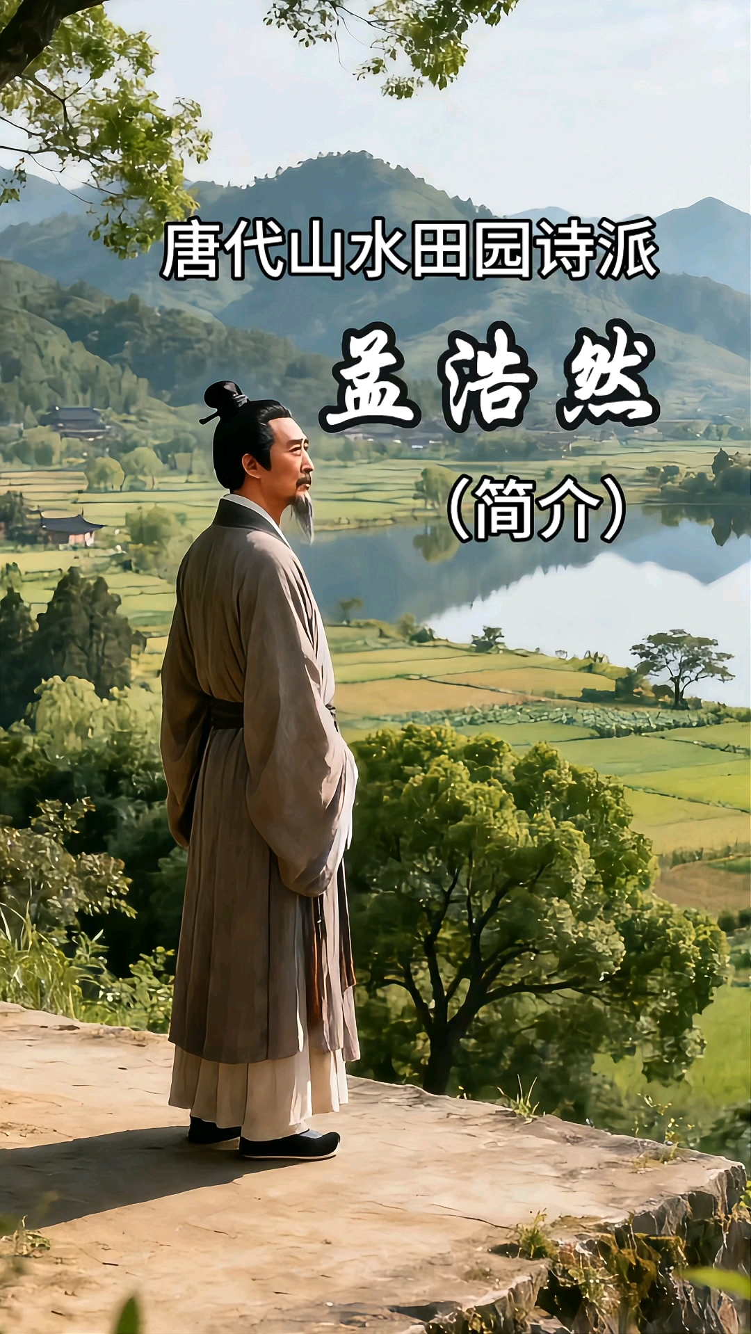 唐代山水田园诗派著名诗人孟浩然(简介)