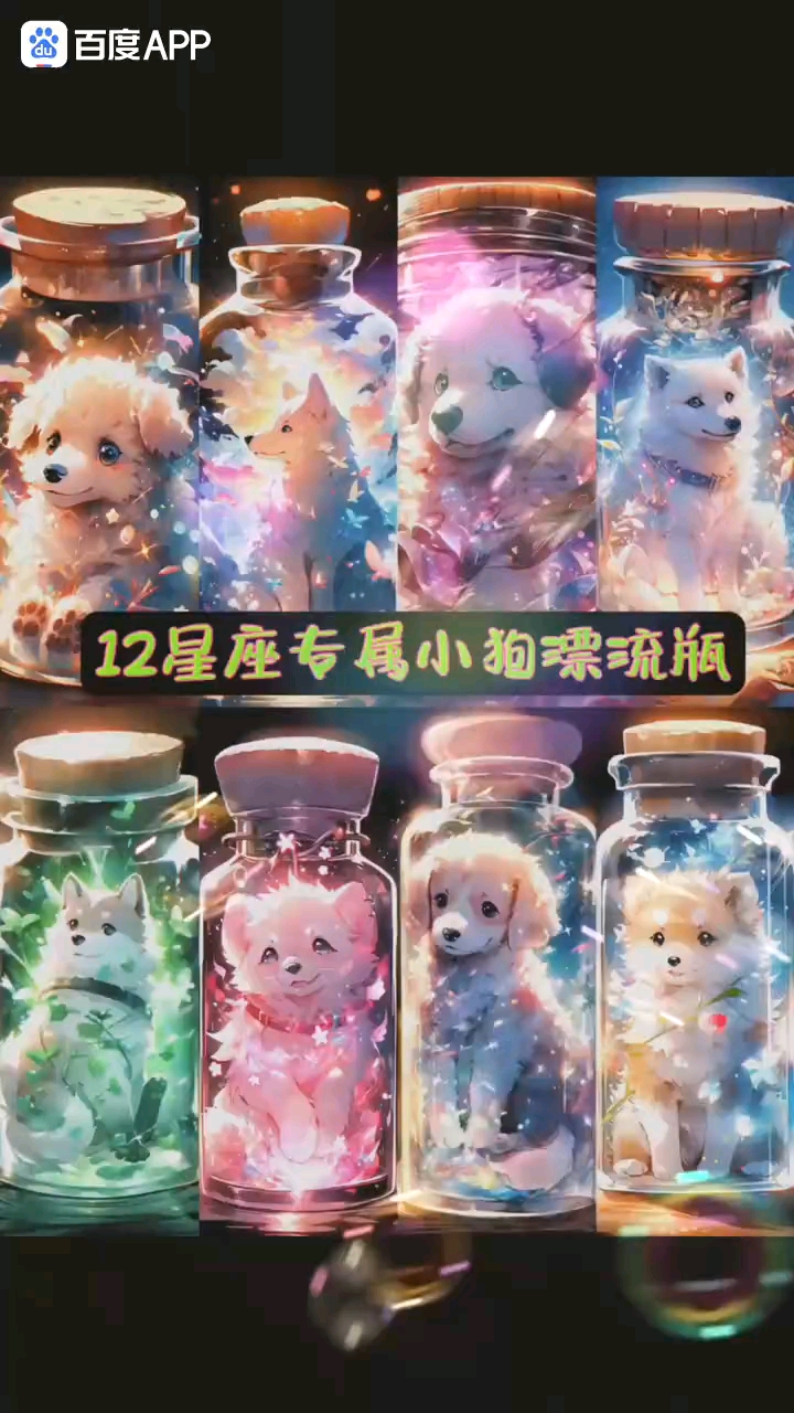 十二星座专属小狗来啦!有和我一样是狮子座吗?