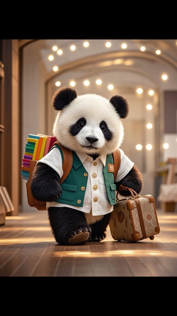 熊猫外卖员专属表情包上线啦!快来领取你的萌力值满分头像