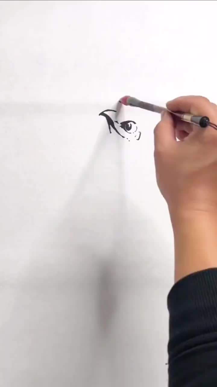 国画公鸡