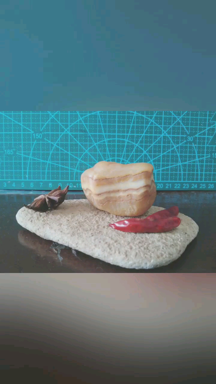 玛瑙纹黄蜡石 石趣 肉石 五花肉