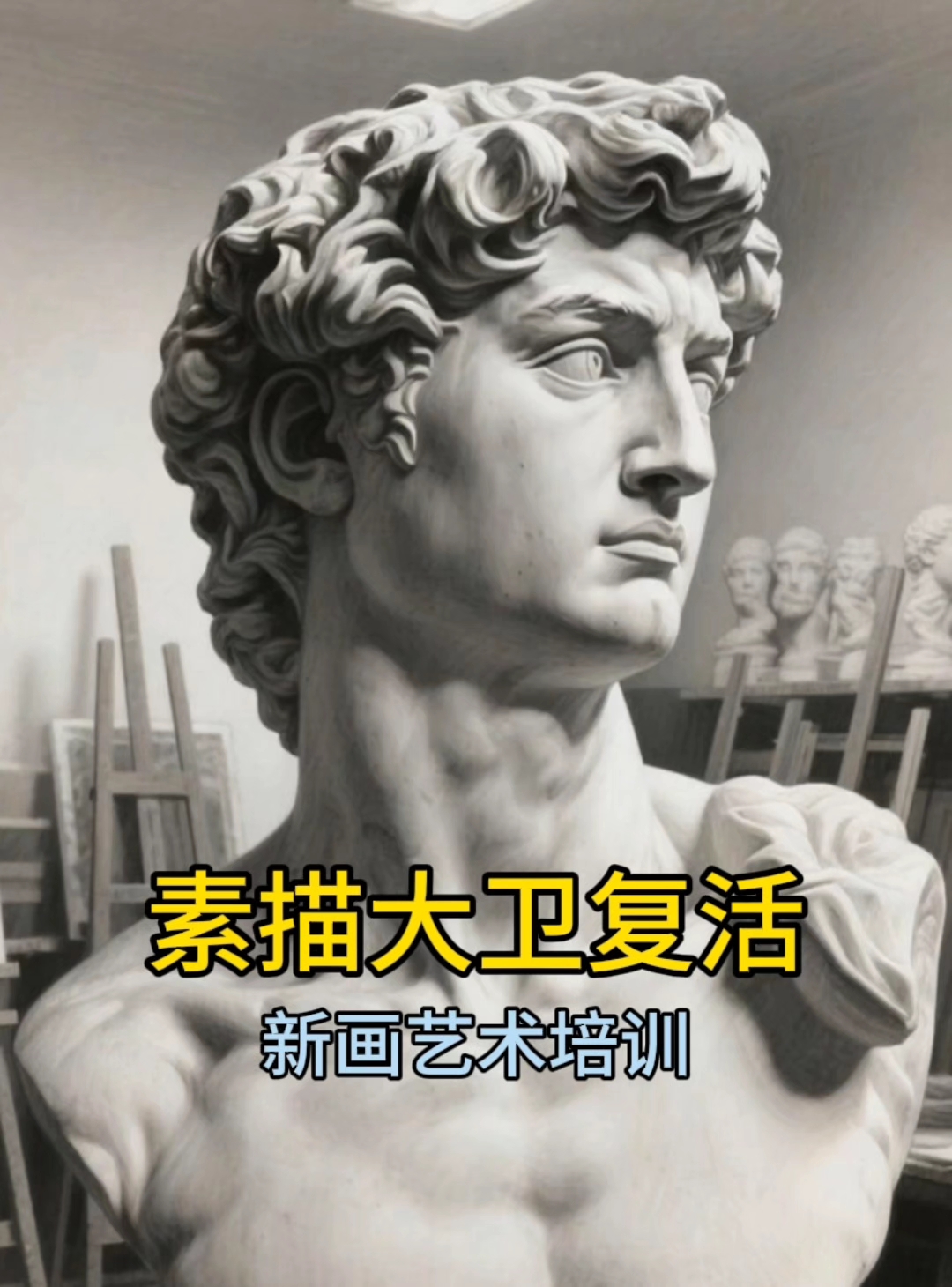 素描大卫复活