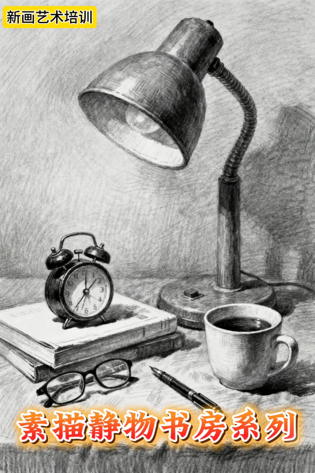 素描静物,艺考素描,宁波素描,宁波美术,宁波绘画