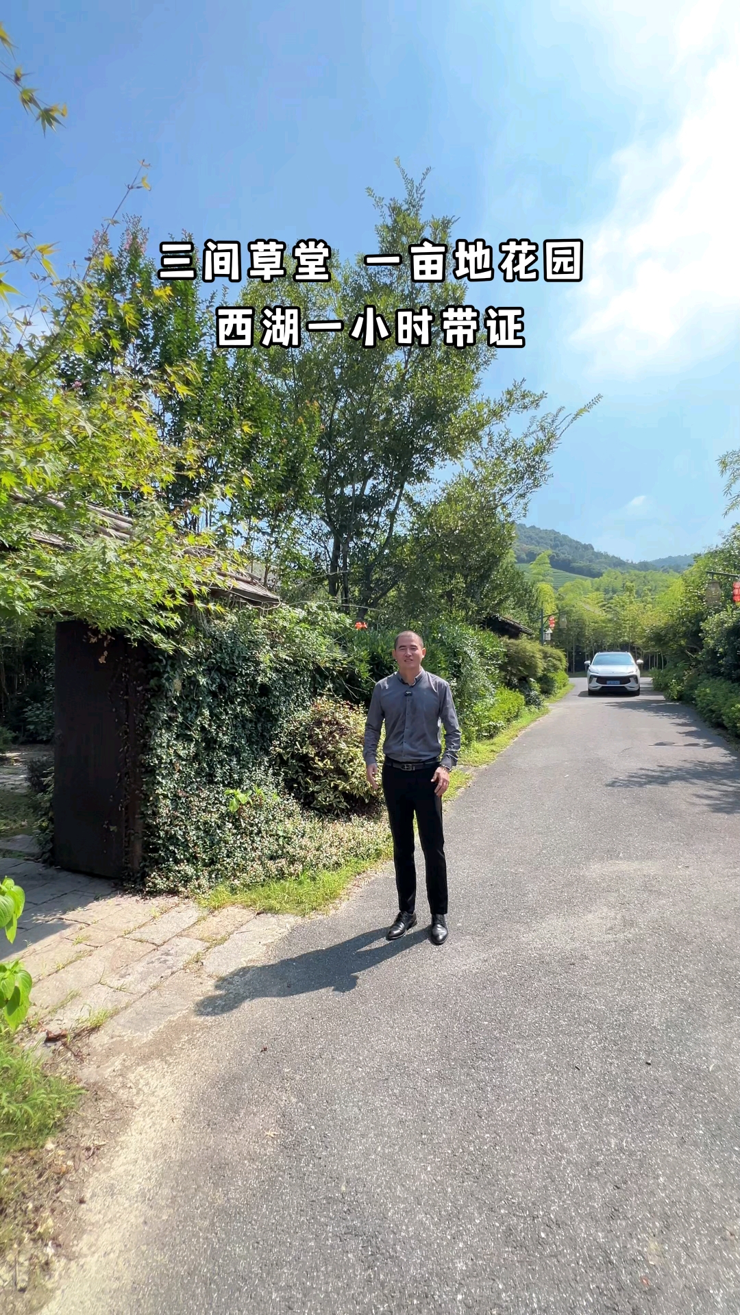 有一个院子,种菜就挺好