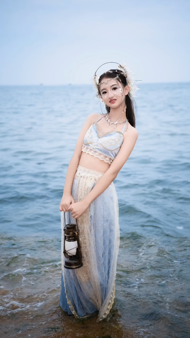 美人鱼,我在山东威海拍的美人鱼呀!