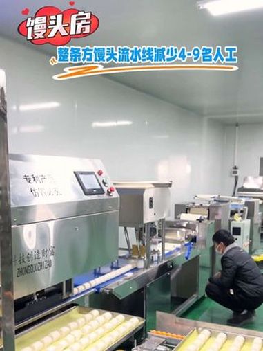 馒头机 馒头生产线 方馒头机
