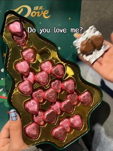 拖好朋友福！冬天第一盒 德芙心语巧克力 我也拥有了！德芙 巧克力 礼物 来自好朋友的爱