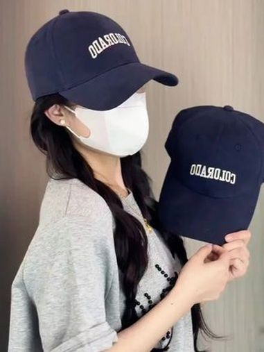 韩里韩气的颜色,这个夏天出门就靠它了!帽子 夏日防晒 女款显脸小帽子 鸭舌帽 防晒遮阳帽出