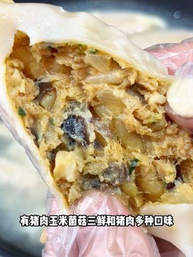 早餐 不知道吃点啥的就吃这个皮薄馅大饺子王,一个顶仨,营养美味!早餐吃什么 饺子 妈呀太香