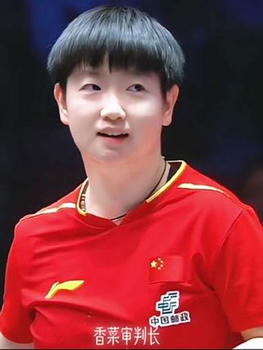 神韵 场上是对手,场下是朋友 乒乓女孩 孙颖莎