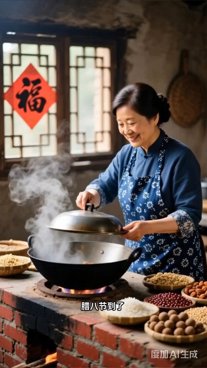 腊八粥飘香暖寒冬，八宝食材藏着满满祝福