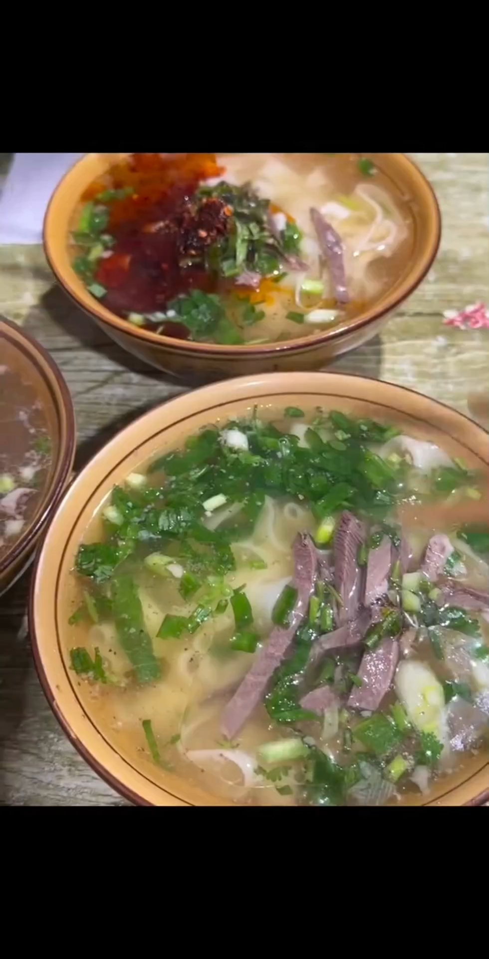 阆中最好吃的两大特色面牛肉面和羊杂面！