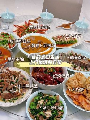 贵州人在浙江,上门做饭的一天!今天一共 13 个菜,都是偏本地口味的,因为客户年龄都是偏大