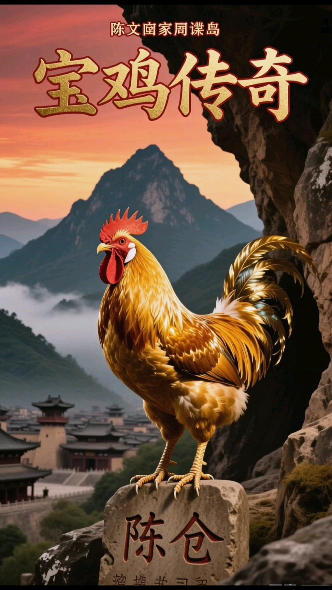 宝鸡地名由来：神鸡传说与历史智慧