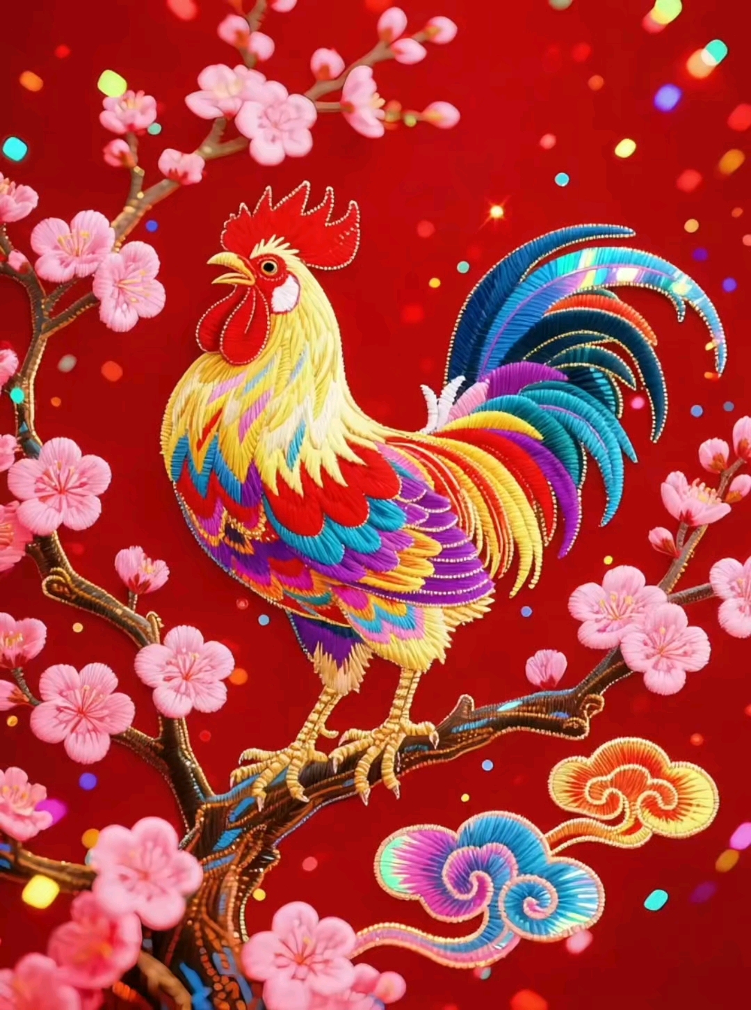 大公鸡喔喔叫