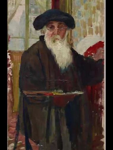 「毕沙罗 作品系列第35集」印象派的大部分画家的人物画都……美术鉴赏 油画 色彩 画画 毕