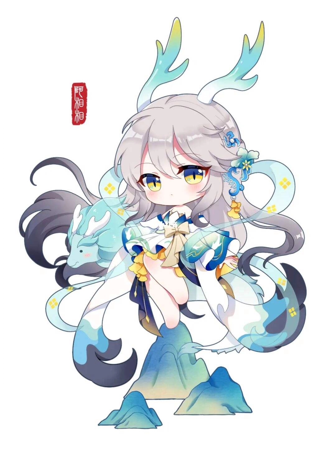 #动物拟人头像.