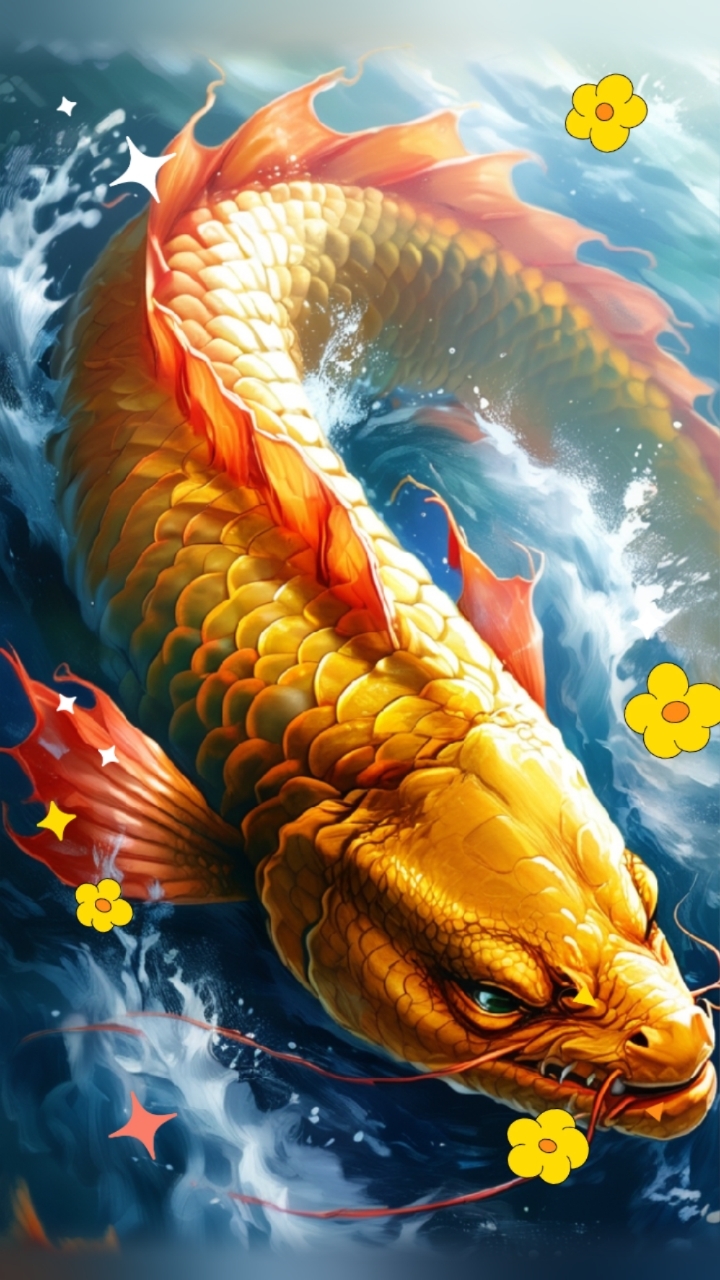 鱼吉祥金龙鱼