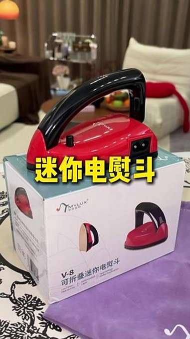 小小的身材大大的能量 旅行熨斗创意手工小熨斗便携迷你电熨斗书画专用神器 无限回购的宝藏单品