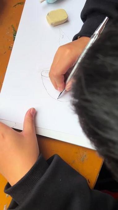 娃学医从小学抓起 解剖图绘画 简笔画